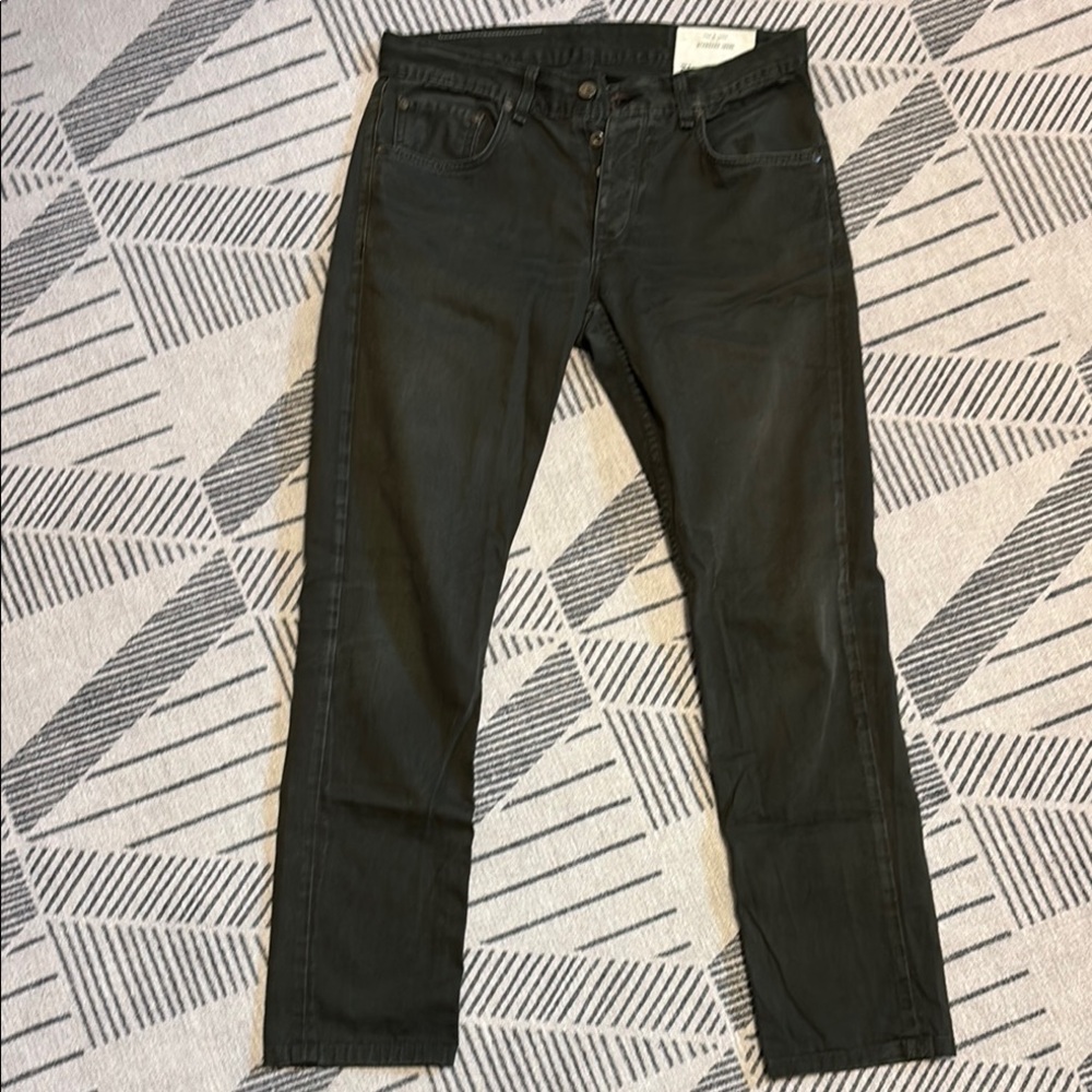 rag & bone Men's Fit 2 Slim Leg Jeans in Olive